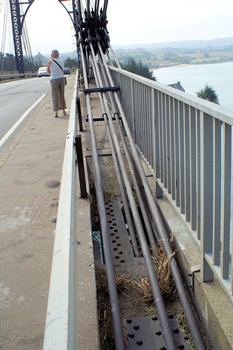 Lézardrieux Bridge across the Trieux