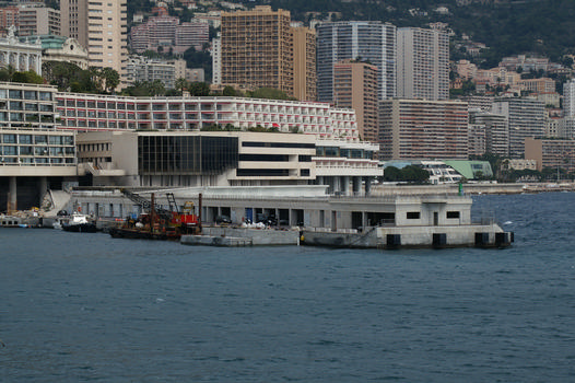 Jettée de l'extension du port de la Condamine à Monaco