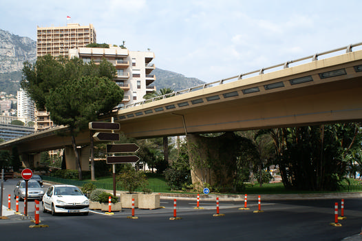 Pont du Boulevard du Larvotto, Monaco
