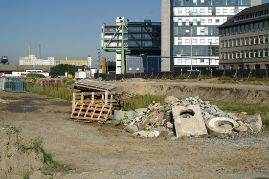Medienhafen, Düsseldorf – Grundstück für das Streamer