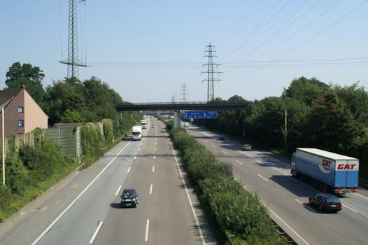 Autobahn A42, Oberhausen