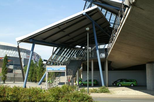 Public transportation center at Oberhausen-Neue Mitte