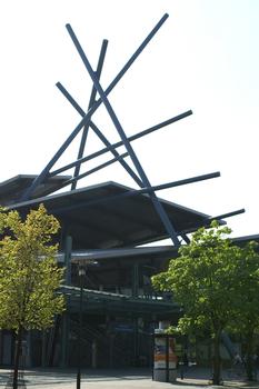 Public transportation center at Oberhausen-Neue Mitte