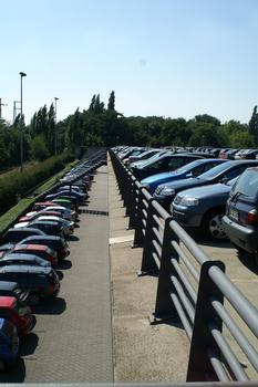 Parking stack at Oberhausen Central Station
