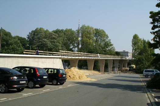 Fuß- und Radwegbrücke Ruhrallee (B54), Dortmund