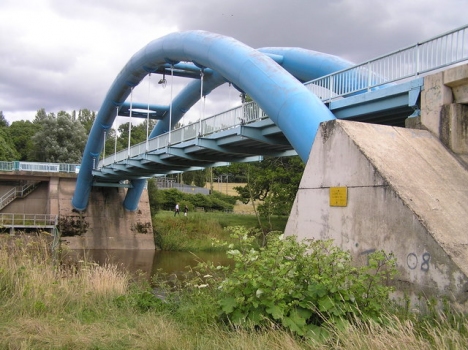 Geh- und Siphonbrücke Hamtpon Loade
