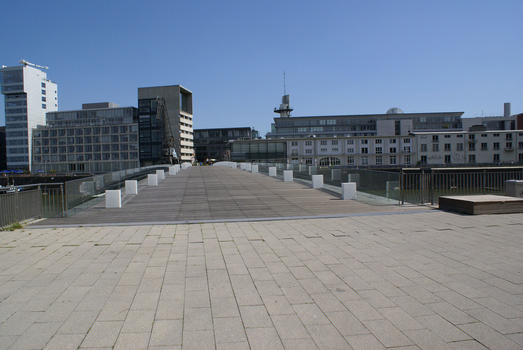 Brücke Am Handelshafen, Medienhafen, Düsseldorf