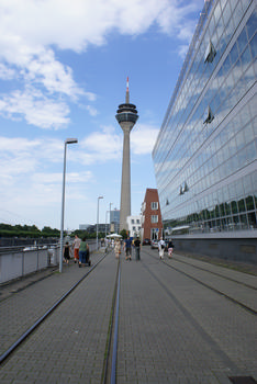 Rheinturm, Medienhafen, Düsseldorf