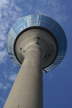 Rheinturm, Medienhafen, Düsseldorf 