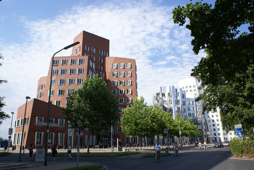 Neuer Zollhof, Medienhafen, Düsseldorf