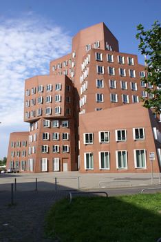 Neuer Zollhof, Medienhafen, Düsseldorf