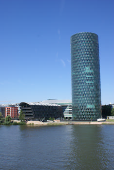 Westhafen - Brückengebäude & Tower, Francfort