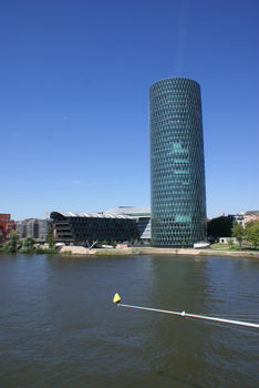 Westhafen - Brückengebäude & Tower, Francfort