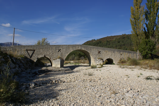 Jabronbrücke Trigance 