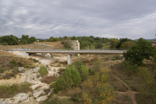 Bonnieux - Pont de la D 108 remplaçant le pont Julien
