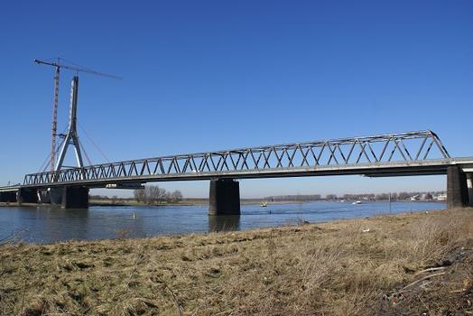 Pont sur le Rhin à Wesel