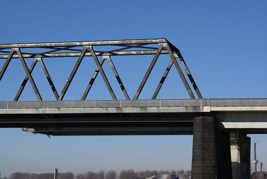 Pont sur le Rhin à Wesel
