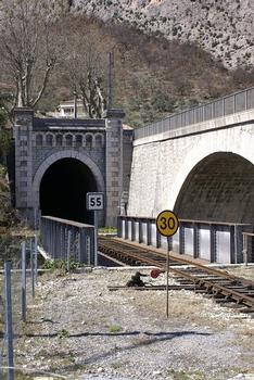 Pont de la Chalvagne & Entrevaux Railroad Tunnel I