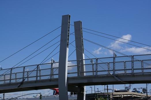 Pedestrian Bridge to Intrepid Sea Museum