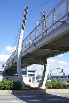 Pedestrian Bridge to Intrepid Sea Museum