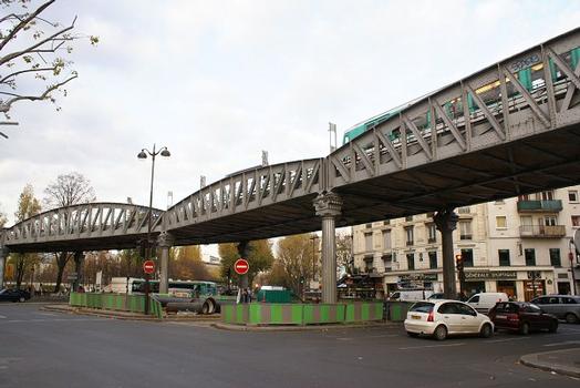 Paris Métro Line 2 – Viaduc de la Place de la Bataille de Stalingrad