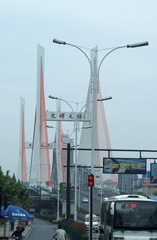 Schrägseilbrücke in Hangzhou