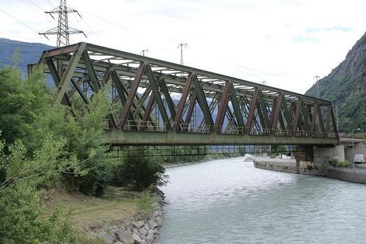 Deuxième pont sur le Rhône à Brig
