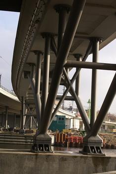 Pont-rail sur le port Humboldt