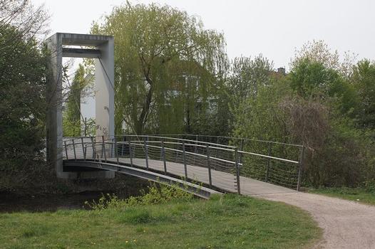 Passerelle haubanée sur le canal de Nordhorn-Almelo