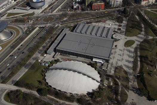 Olympiapark – SoccerFive-Arena – Olympia-Eisstadion – Trainingshalle (Olympia-Eissportzentrum)