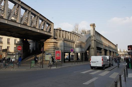 Paris Métro Line 2 – Stalingrad Metro Station (Line 2) – Viaduc du Boulevard de la Chapelle I