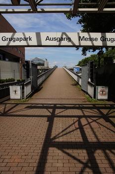 Norbertstrasse Footbridge – Messe West/Gruga Station