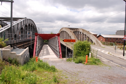 Geh- und Radwegbrücke Rue Denis-Lecocq