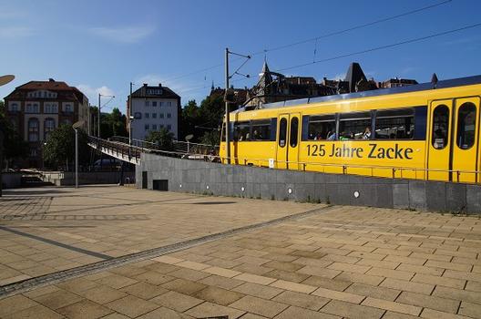 Viaduc de chemin de fer à crémaillère du Marienplatz