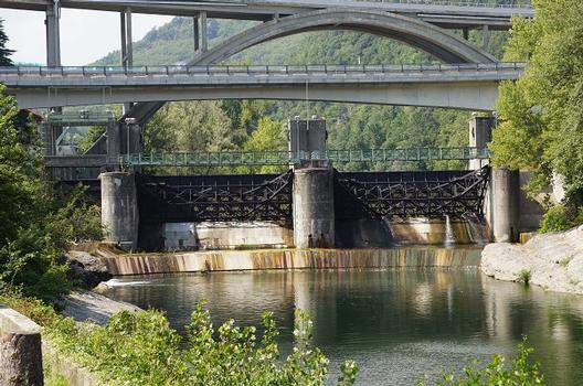 Barrage et centrale hydroéléctrique de Millesimo