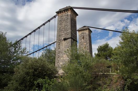 Pont suspendu de Mallemort