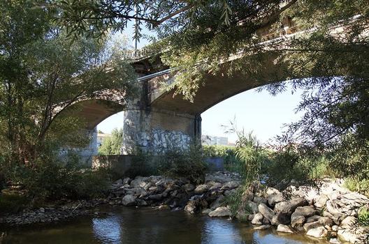 Eisenbahnbrücke Perpignan