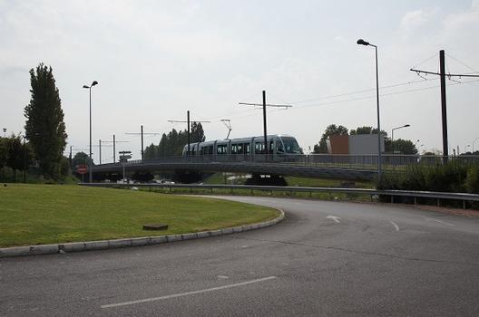 Straßenbahnbrücke Rue des Ardennes