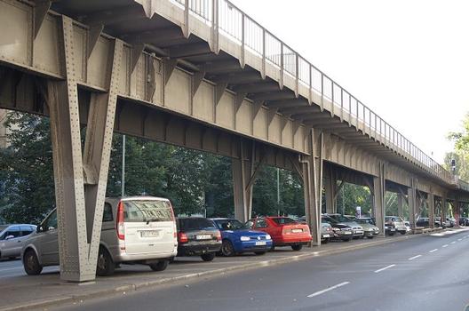 Hochbahnviadukt Gitschiner Straße/Wassertorplatz/Skalitzer Straße