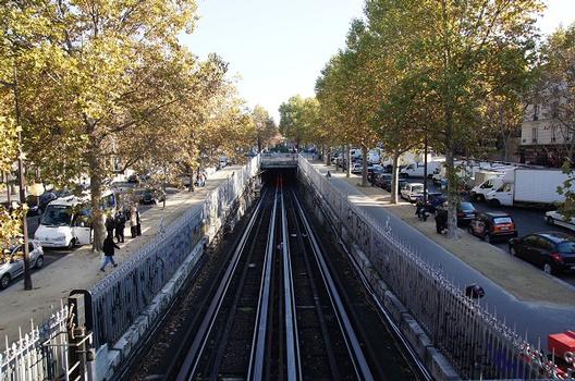 Linie 6 der Pariser Métro