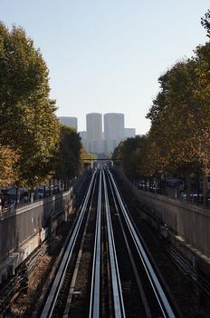 Linie 6 der Pariser Métro