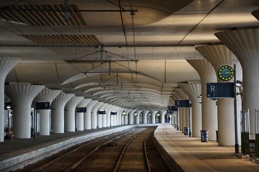 Überdeckung der Bahnanlagen am Bahnhof Paris-Austerlitz