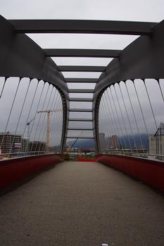 Passerelle Gleisbogen 