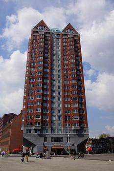Poste et immeuble résidentiel du Statendam