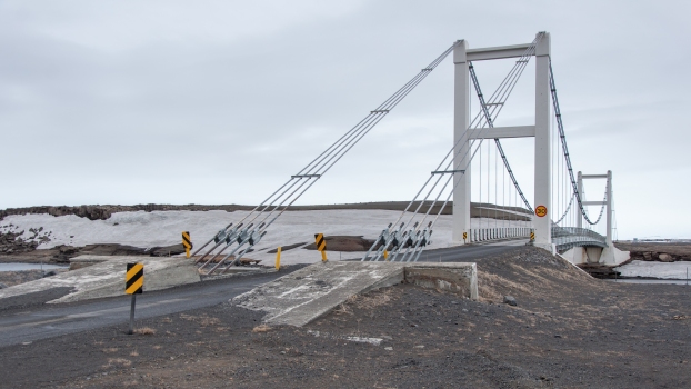 Brücke über den Jökulsá á Fjöllum