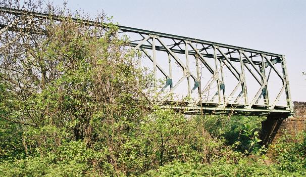 Eisenbahnbrücke über die Ruhr, Duisburg
