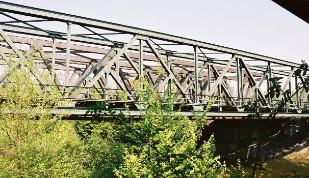 Eisenbahnbrücke über die Ruhr, Duisburg