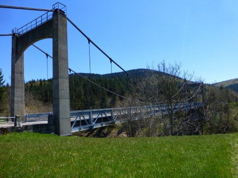 Hängebrücke La Palisse