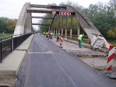 Pont-route de Tiszalök