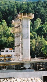 Pont de Puget-Théniers en construction 